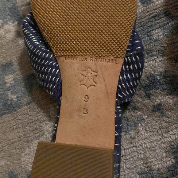 Loeffler Randall indigo batik sandal size 9 - Picture 6 of 6